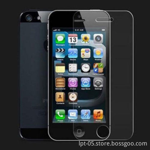 Free Sample 0.33mm Thickness Tempered Glass Film Screen Protector for iPhone 5 (Transparent)